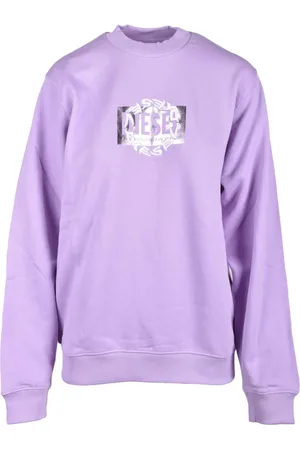 Diesel Bluzy, Kobieta, Fioletowy, M, Swetry Bluzy z kapturem