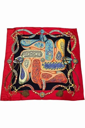 Hermès Pre-owned, Kobieta, Wielobarwność, ONE SIZE, Pre-owned Silk scarves