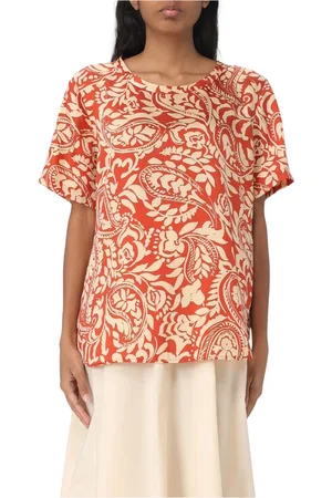 Liu Jo Bluzki, Kobieta, Czerwony, M, Modny T-shirt Moda