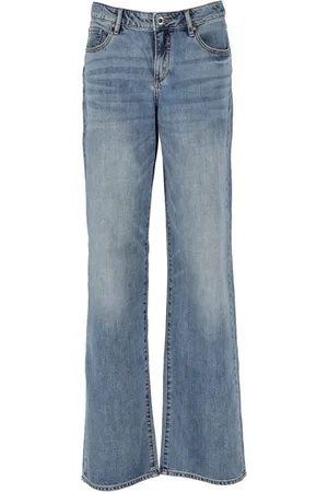 Armani Exchange Jeansy, Kobieta, Niebieski, W29, Denim, Niebieskie Damskie Jeansyy Slim Fit
