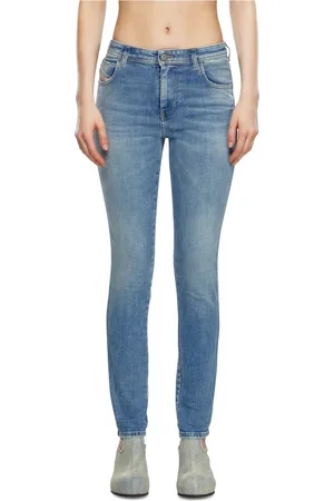 Diesel Jeansy, Kobieta, Niebieski, W25, Stylowe Jeansyy Dżinsowe dla Mężczyzn