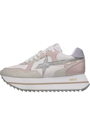 W6YZ Buty, Kobieta, Szary, 36 EU, Zamsz, Sneakers Urban Chic