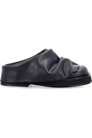 The Attico Buty, Kobieta, Czarny, 37 EU, Czarne Zamknięte Buty Elegancki Warstwowy Design