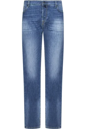 Hand Picked Jeansy, Mężczyzna, Niebieski, W30, Dżinsy Slim-fit w Kolorze Niebieskim dla Mężczyzn