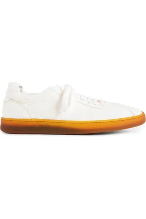 Officine creative Buty, Mężczyzna, Biały, 41 EU, Białe Skórzane Buty Sportowe