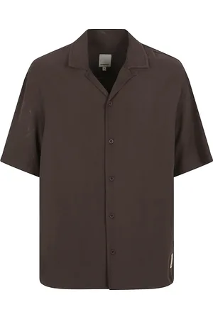 Emporio Armani Koszule, Mężczyzna, brązowy, S, Stylowa koszula męska