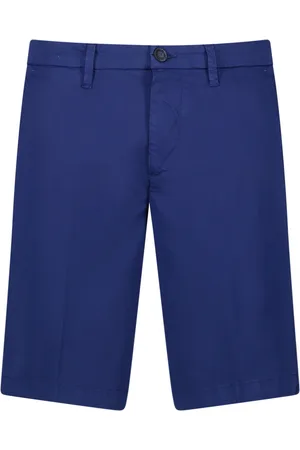 RE-HASH Szorty, Mężczyzna, Niebieski, W34, Męskie Core Bermuda Shorts