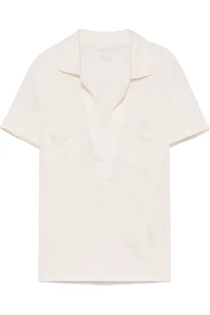 Majestic Koszulki, Kobieta, Beżowy, S, Beżowe T-shirty i Pola