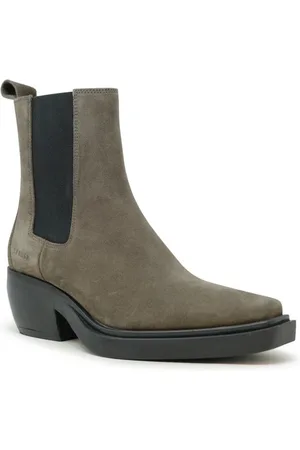 Copenhagen Shoes Buty, Kobieta, Szary, 36 EU, Zamsz, Szare Zamszowe Botki Fw 24