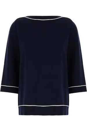 Gucci Swetry, Kobieta, Niebieski, S, Stylowa Kolekcja Dzianin