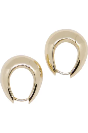 TOM WOOD Akcesoria, Kobieta, Żółty, ONE SIZE, Ice Hoops Kolczyki
