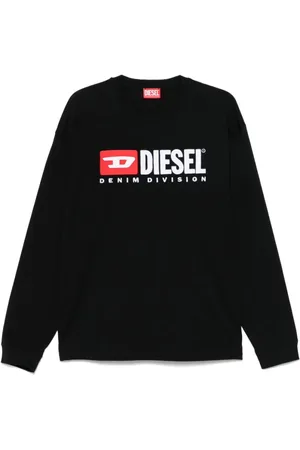 Diesel Bluzy, Mężczyzna, Czarny, L, Stylowe Jeansyy Dżinsowe dla Mężczyzn