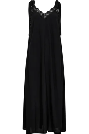 Co`Couture Sukienki, Kobieta, Czarny, XL, Czarna Sukienka z Koronką