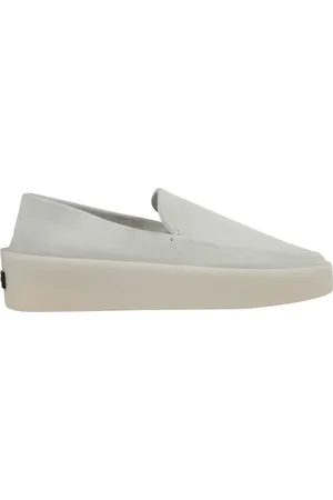 FEAR OF GOD Buty, Mężczyzna, Biały, 43 EU, Suede Dove Grey Loafer Buty