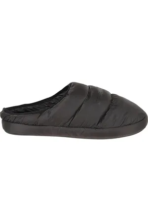 Balenciaga Buty, Mężczyzna, Czarny, 43 EU, Nylon, Czarne Nylonowe Sandały Slip-On