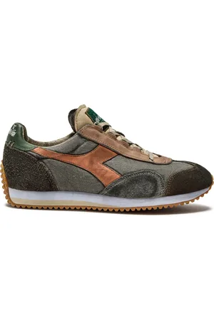 Diadora Buty, Mężczyzna, Wielobarwność, 44 EU, Zamsz, Heritage Equipe Sneakers Marrone