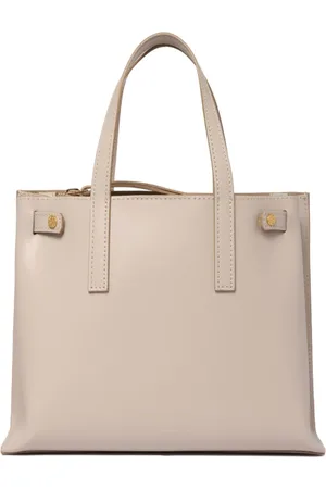 Gianni chiarini Torebki, Kobieta, Beżowy, ONE SIZE, Jasny Kremowy Altea Skórzana Torba na Ramię