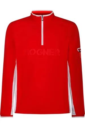 Bogner Koszulki, Mężczyzna, Czerwony, M, Czerwony Sweter Fleece Gilbert