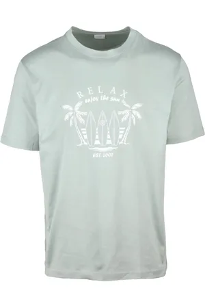 ELEVENTY Koszulki, Mężczyzna, Zielony, 2XL, Tshirt