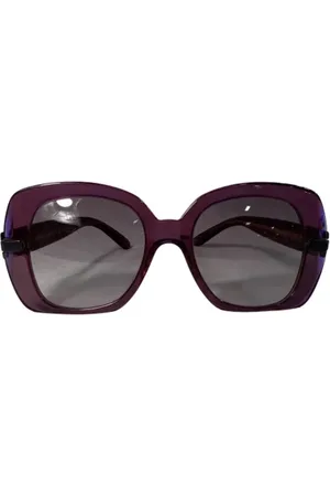 Bottega Veneta Pre-owned, Kobieta, Fioletowy, ONE SIZE, Pre-owned Acetate sunglasses