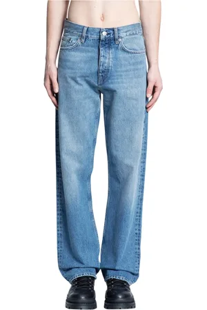 Sunflower Jeansy, Mężczyzna, Niebieski, W34, Denim, Vintage Bluewashed Denim Jeansy Loose Fit