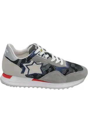 Atlantic Stars Buty, Mężczyzna, Wielobarwność, 40 EU, Męskie Skórzane i Materiałowe Sneakersy