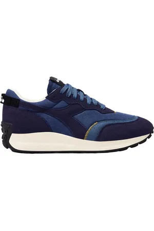 Diadora Buty, Mężczyzna, Niebieski, 44 EU, Niebieskie miejskie buty casualowe