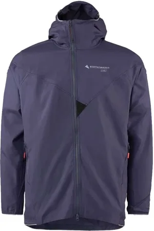 Klättermusen Sport, Mężczyzna, Niebieski, XL, Poliester, Ultralight Windproof Zip Hood Jacket