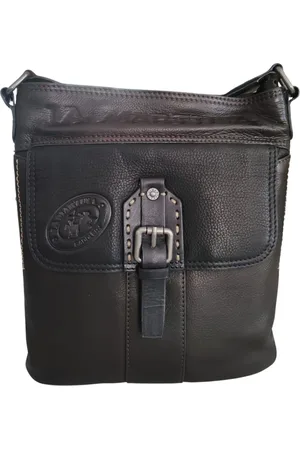 La Martina Torebki, Mężczyzna, brązowy, ONE SIZE, Brązowa Torba Unisex na Ramię