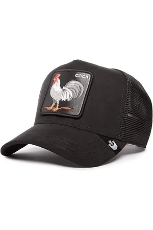 Goorin Bros. Akcesoria, Kobieta, Czarny, ONE SIZE, Zamsz, Animal Farm Trucker Cap Czarny Zamsz