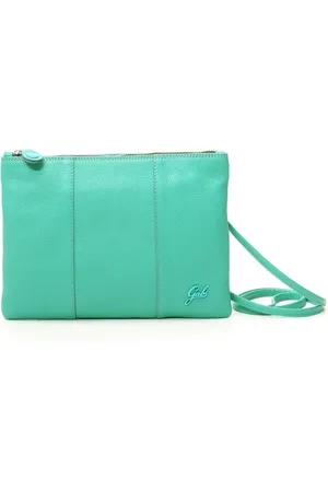Gabs Torebki, Kobieta, Zielony, ONE SIZE, Bawełna, Zielona Damska Torebka Clutch