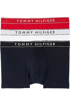 Tommy Hilfiger Bielizna, Mężczyzna, Wielobarwność, S, Bawełna, Elastyczne bokserki z bawełny 3 szt.