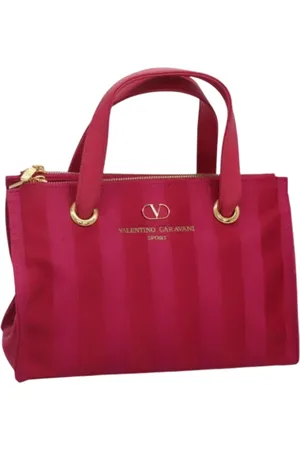 VALENTINO Pre-owned, Kobieta, Różowy, ONE SIZE, Nylon, Pre-owned Nylon handbags