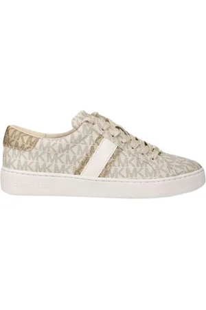 Michael Kors Buty, Kobieta, Beżowy, 36 EU, Paski Buty Sportowe na Sznurowadła dla Kobiet