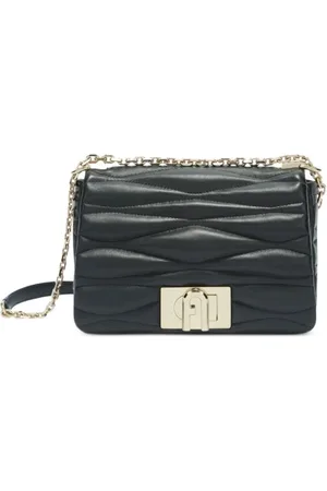Furla Torebki, Kobieta, Czarny, ONE SIZE, Czarna Mała Torba na Ramię 1927