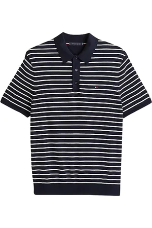 Tommy Hilfiger Koszulki, Mężczyzna, Niebieski, S, Bawełna, Klasyczny Polo z Bawełny