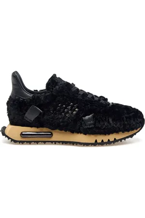 BE POSITIVE Buty, Kobieta, Czarny, 40 EU, Czarne Space Race Wing Sneakers