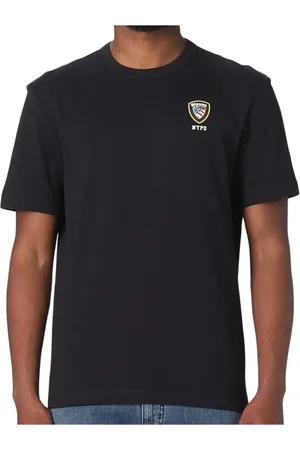 Blauer Koszulki, Mężczyzna, Czarny, S, Czarna Koszulka z Logo Nypd