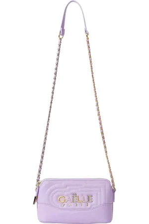 GAËLLE Torebki, Kobieta, Fioletowy, ONE SIZE, Skóra, Torba na aparat Viola Donna Eco Skóra