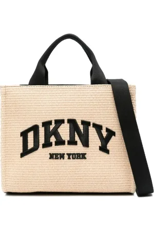 DKNY Torebki, Kobieta, Beżowy, ONE SIZE, Wielokolorowa torba Tote dla kobiet