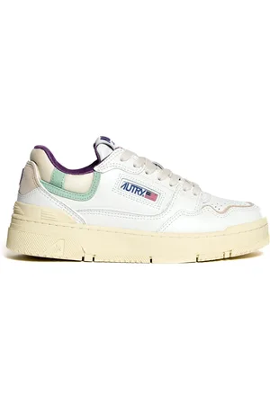 Autry Buty, Kobieta, Biały, 37 EU, Eleganckie białe buty sportowe dla kobiet