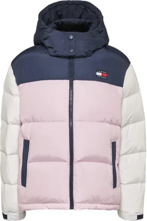 Tommy Hilfiger Kurtki, Kobieta, Wielobarwność, S, Recyklingowa Parka Wielokolorowa Kurtka