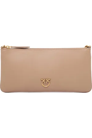 Pinko Akcesoria, Kobieta, Beżowy, ONE SIZE, Torba na ramię Love Birds