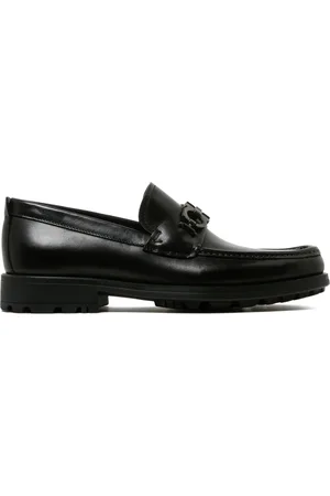 Salvatore Ferragamo Buty, Mężczyzna, Czarny, 42 EU, Czarne David Mokasyny