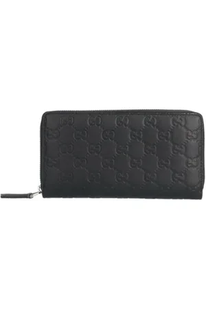 Gucci Pre-owned, Kobieta, Czarny, ONE SIZE, Skóra, Pre-owned skórzane portfele