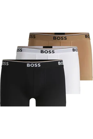 HUGO BOSS Bielizna, Mężczyzna, Wielobarwność, S, Męskie Bokserki 3 Pack Wielokolorowe
