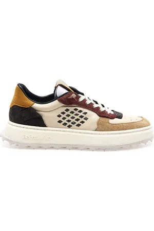 BE POSITIVE Buty, Kobieta, Wielobarwność, 36 EU, Zamsz, Vintage Racing Style Sneakers Mix