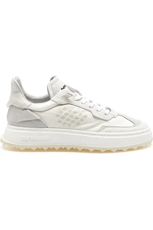BE POSITIVE Buty, Kobieta, Biały, 39 EU, Asymetryczne Wing Sneakers Biały