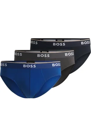 HUGO BOSS Bielizna, Mężczyzna, Wielobarwność, XL, Nowoczesne Slipy 3 Pack