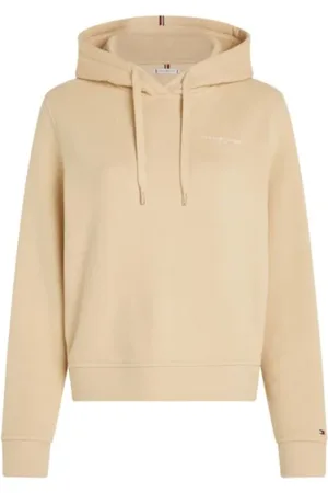 Tommy Hilfiger Bluzy, Kobieta, Beżowy, S, Stylowe Płaszcze Kolekcja